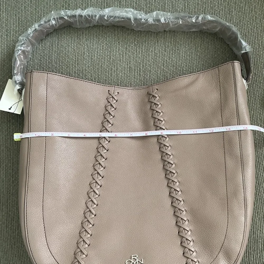 orYANY Large Chelsea‎ Leather Hobo Bag - Mocha NWT